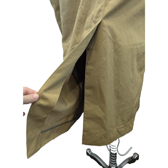 United Tokyo Brown Trench Coat Size 1 CLEAN EUC Pockets Niigata, Japan - Picture 13 of 13